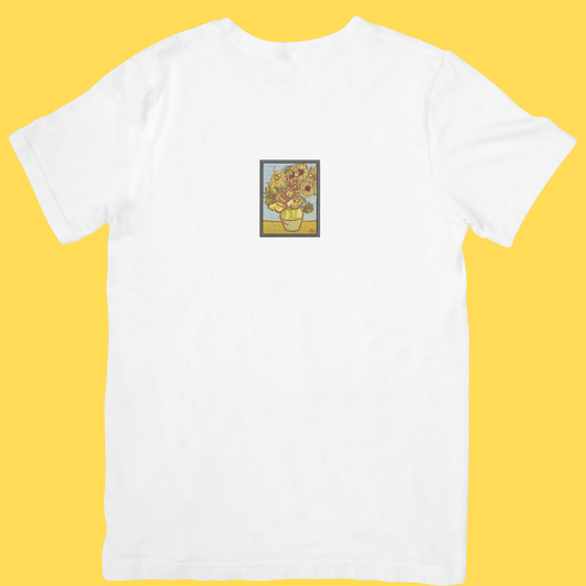 Tricou brodat Sunflowers by Van Gogh