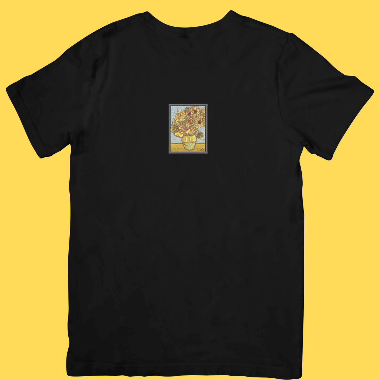 Tricou brodat Sunflowers by Van Gogh