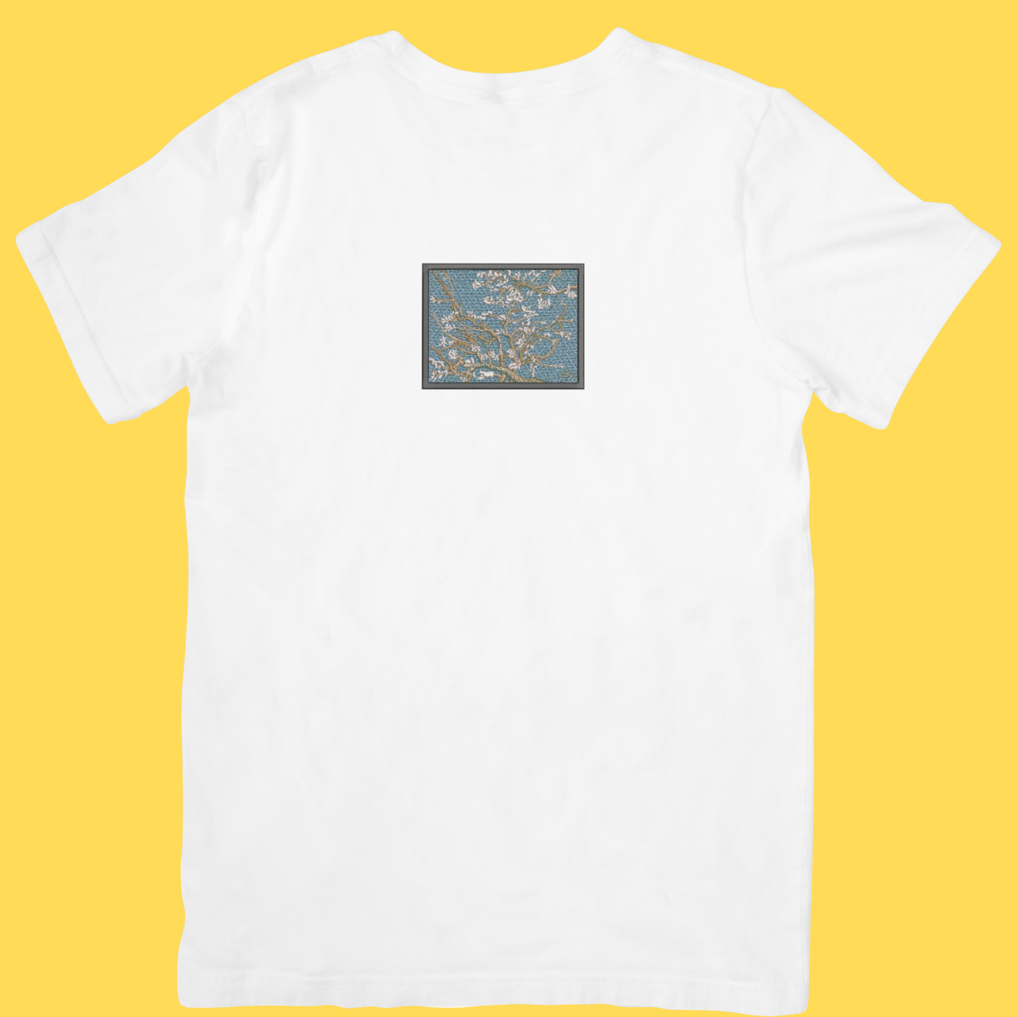 Tricou brodat Almond Blossoms by Van Gogh