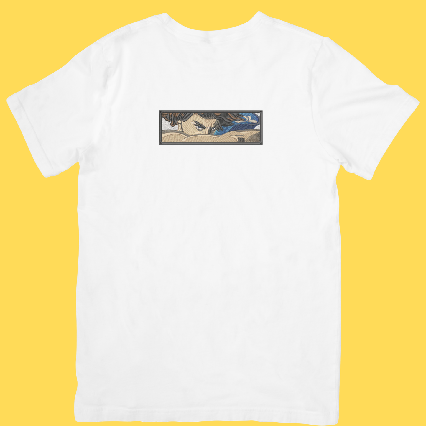 Tricou brodat The Fallen Angel by Alexandre Cabanel